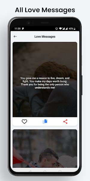 True Love Messages Offline Screenshot 0