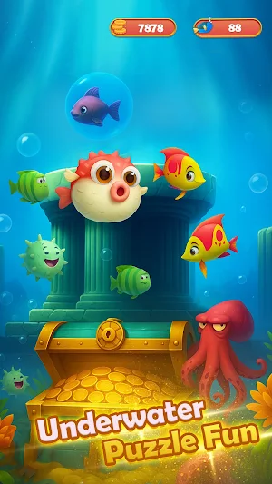 Merge Fish Mania: Ocean Puzzle Screenshot 3