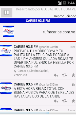 CARIBE 93.5 FM Screenshot 0
