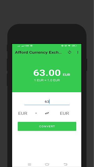 Afford currency Exchange Screenshot 0