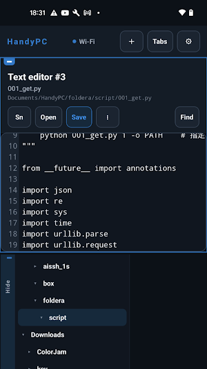 HandyPC Screenshot 1