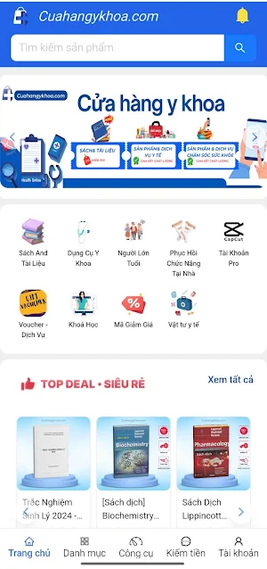 CHYK - Đọc sách Kiếm tiền Screenshot 1