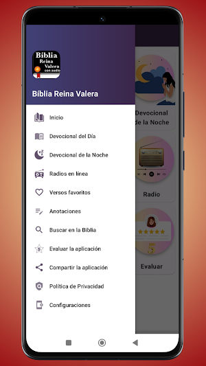 Biblia Reina Valera Narrada Screenshot 1