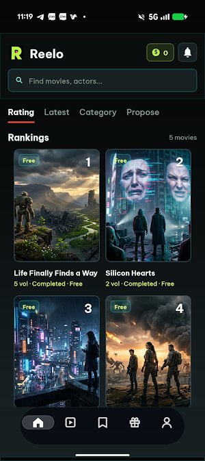 VibeDrama AI: Short Reels Screenshot 0