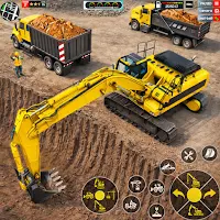 Excavator Game Road Loader 3D