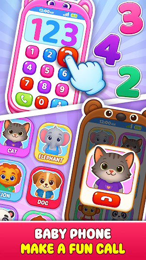 Baby Phone Game: Call & Chat Screenshot 1