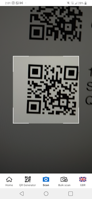 Fisher Scientific Scan2Order Screenshot 2