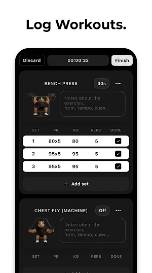 Rhynio - Gym Workout Tracker Screenshot 0