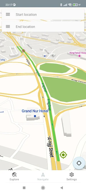 Mecca Saudi Arabia Offline Map Screenshot 1