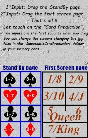 impossible card prediction Screenshot 1