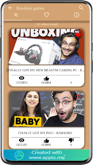Rawknee Games App Screenshot 0