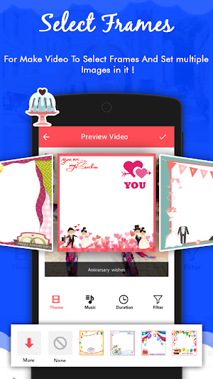 Anniversary Video maker With Music Screenshot 1