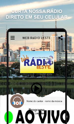 Web Rádio Leste Screenshot 0