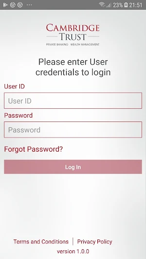 Cambridge Trust Total Wealth Screenshot 3