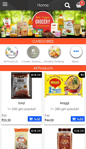 KCS ONLINE GROCERY STORE Screenshot 3