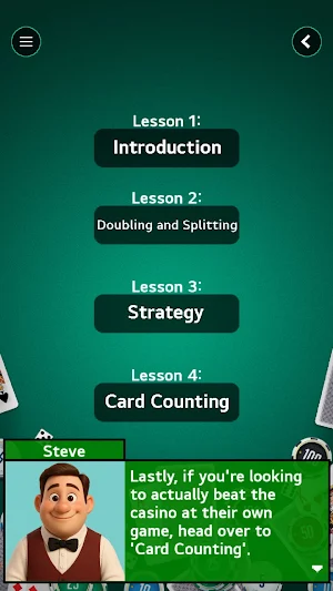 Steve's Blackjack Trainer Pro Screenshot 1