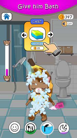 Meme Cat: My Virtual Pet Cat Screenshot 1