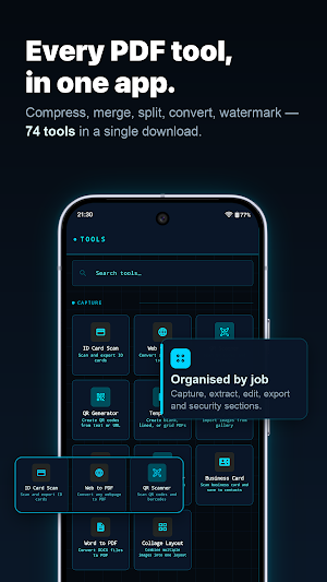 ScanCrypt - PDF Scanner & OCR Screenshot 2