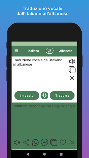 Italian to Albanian Translator Screenshot 3