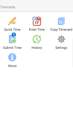 Timecards for EBS Screenshot 0