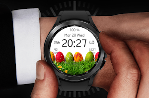 EY46 Easter Eggs Watchface Screenshot 1