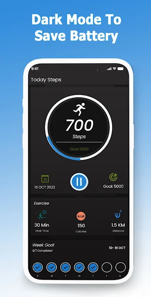 Stepify: Daily Step Tracker Screenshot 2