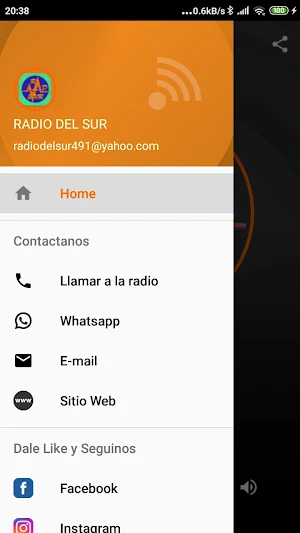 RADIO DEL SUR Screenshot 1