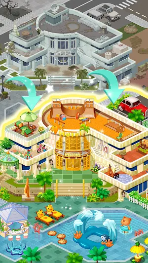 Gossip Cafe Merge Screenshot 2