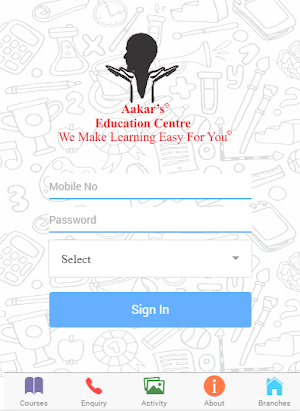 Aakar's Education Centre Screenshot 0