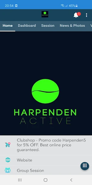 Harpenden Active Screenshot 1