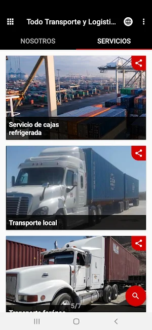 Todo Transporte y Logística Screenshot 2