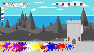 Super Slime Battle Defense : Paint to Win Screenshot 2