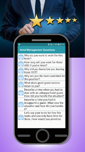 Hotel Management Interview Questions Screenshot 2