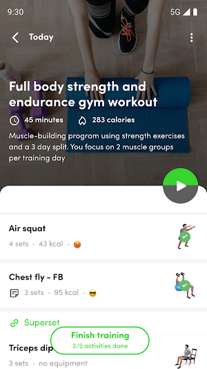 Wetrain - Entrenament i salut Screenshot 2