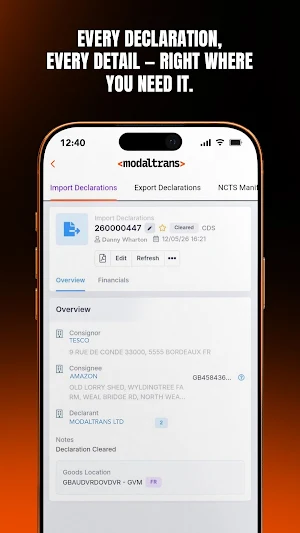 Modaltrans Screenshot 3