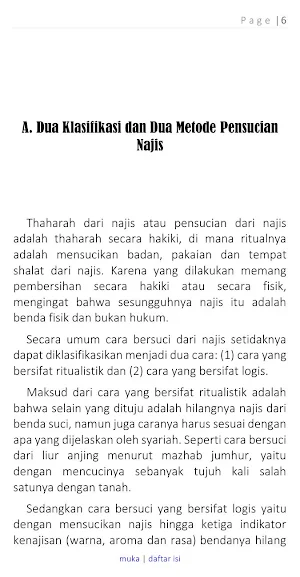 Cara Mensucikan Benda Najis Screenshot 2