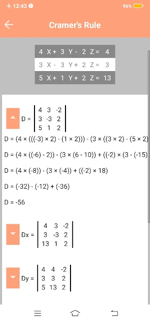 Equation Solver Screenshot 2