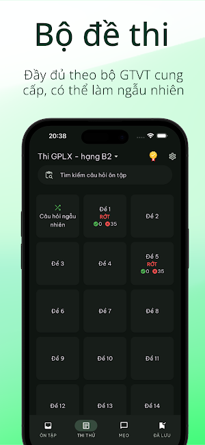 Ôn Thi Lái Xe - Ô Tô, Xe Máy Screenshot 3