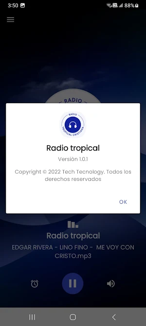 Radio tropical cristiana Screenshot 2