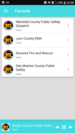 Iowa police, fire and EMS radios Screenshot 1