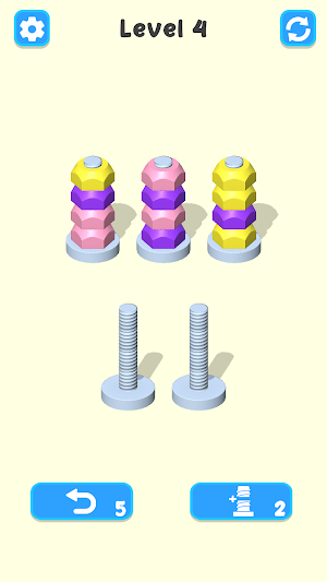Nuts Sort - Color Puzzle Screenshot 0
