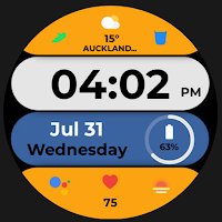 Nighty Digital 36 - watch face