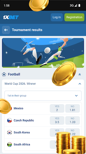 1xbet Screenshot 3