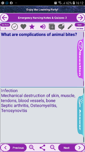 Emergency nursing Exam Prep:Co Screenshot 1