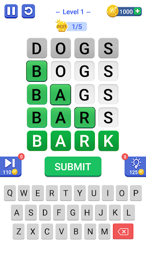 Weaver - Daily Word Screenshot 1