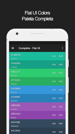 Master Color Palette - Paletas Screenshot 2
