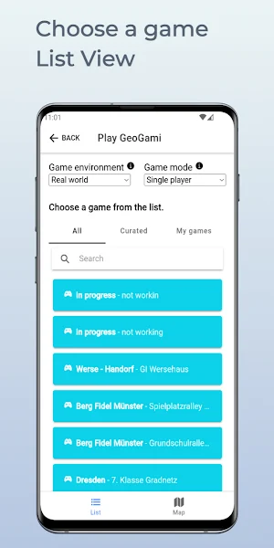 GeoGami Screenshot 1