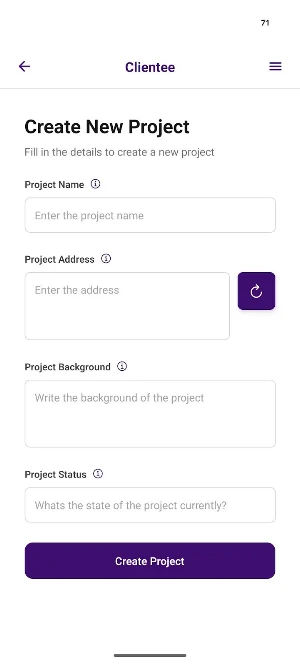 CLIENTee App Screenshot 0