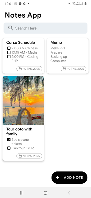 Simple Note App Screenshot 2