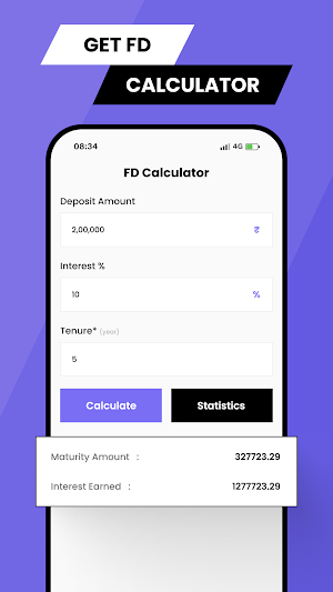 Aadhar EMI Loan Calculator Screenshot 1